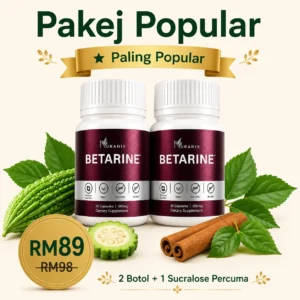 Set 2 Botol Percuma 1 Sucralose