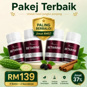 Set 4 Botol Percuma 2 Sucralose